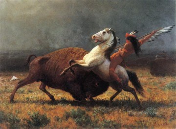 american indians hunting Oil Paintings